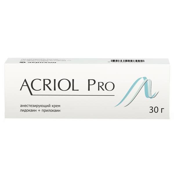 Акриол Про крем для наружного применения 2,5%+2,5% 30г