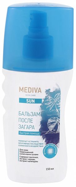 Бальзам после загара Mediva/Медива Sun 150мл