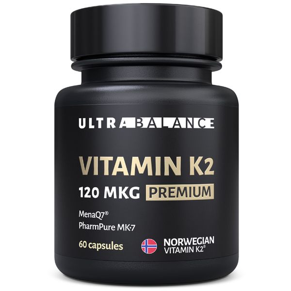 Витамин К Премиум моно витамин UltraBalance/УльтраБаланс капсулы 120мкг 60шт