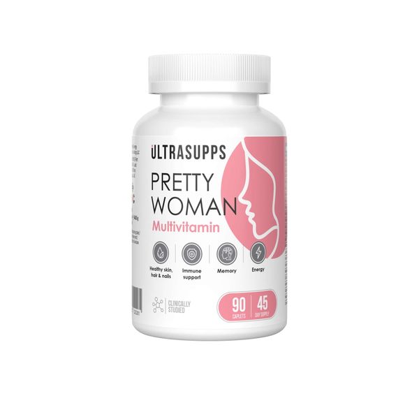 Витаминно-минеральный комплекс для женщин UltraSupps/Ультрасаппс таблетки 90шт