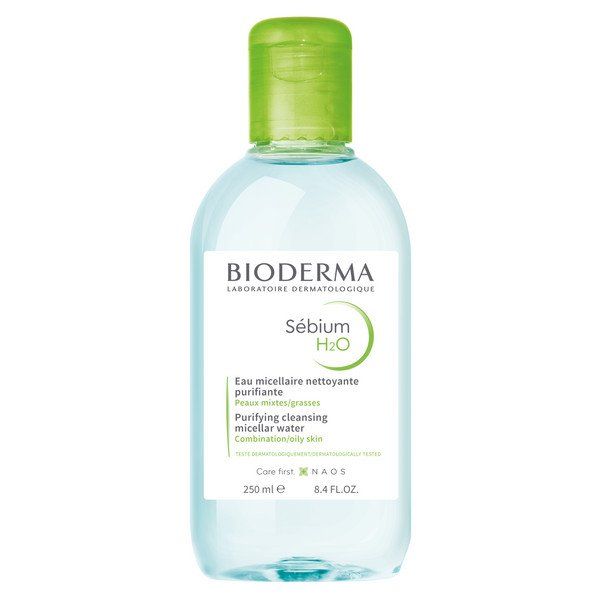 Вода мицеллярная для жирной и проблемной кожи лица H2O Sebium Bioderma/Биодерма 250 мл