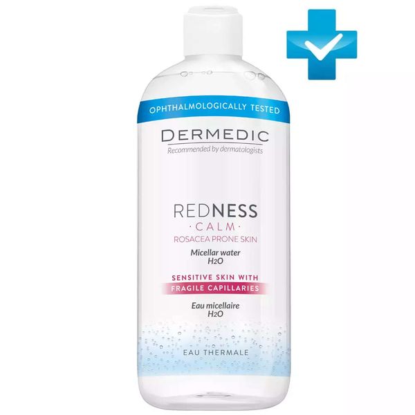 Вода мицеллярная H2O Redness Dermedic/Дермедик 500мл