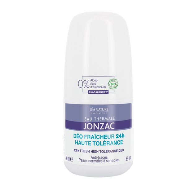 Дезодорант шариковый для чувствительной кожи освежающий вода термальная 24 часа Jonzac/Жонзак 50мл