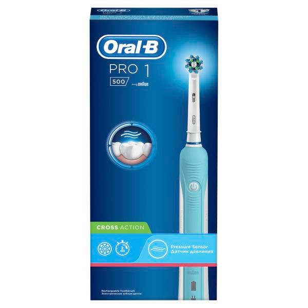 Электрическая зубная щетка Oral-B/Орал-би PRO 500 Cross Action