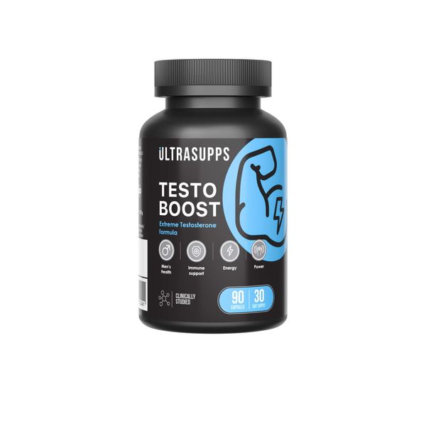 Комплекс для повышения тестостерона UltraSupps/Ультрасаппс капсулы 90шт