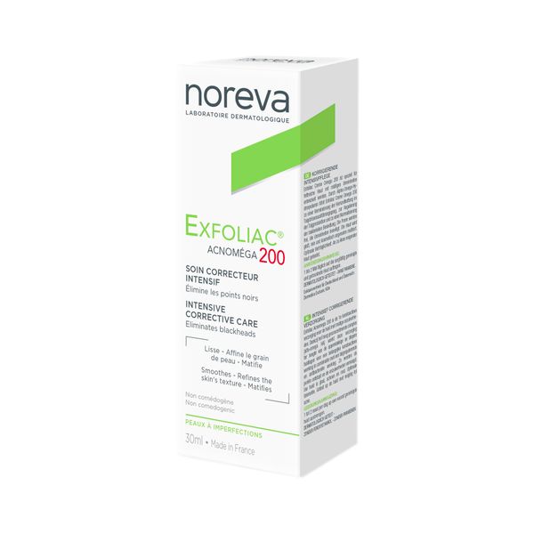 Крем для лица для жирной кожи интенсивный корректирующий Exfoliac Acnomega 200 Noreva/Норева 30мл