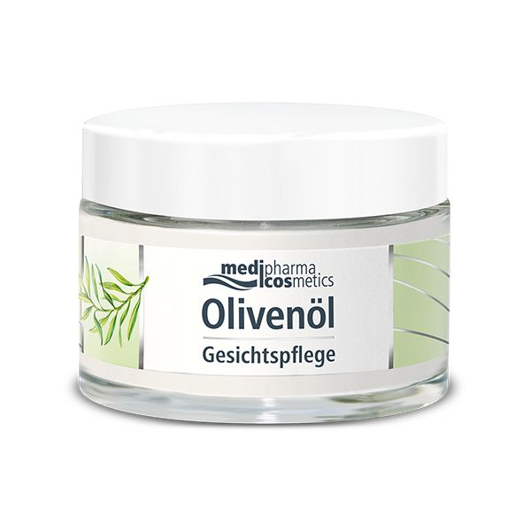 Крем для сухой и чувствительной кожи лица Olivenol Cosmetics Medipharma/Медифарма банка 50мл