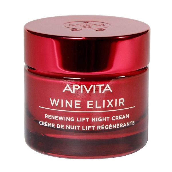 Крем-лифтинг ночной Wine Elixir Apivita/Апивита банка 50мл