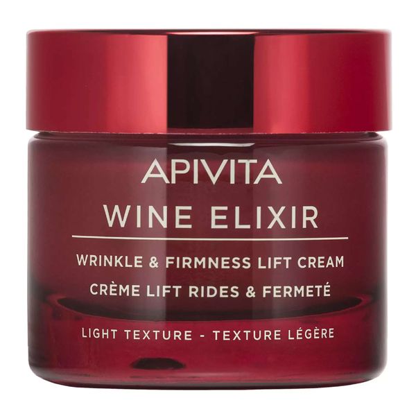 Крем-лифтинг с легкой текстурой Wine Elixir Apivita/Апивита банка 50мл