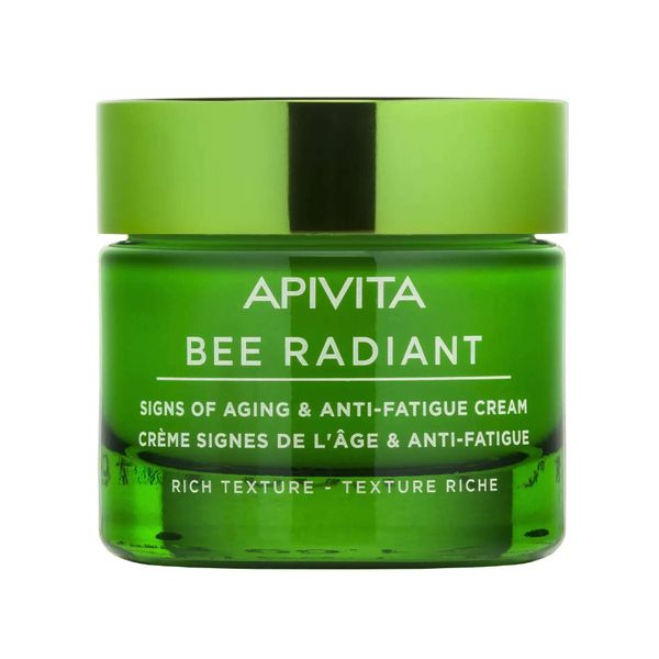 Крем с насыщенной текстурой Bee Radiant Apivita/Апивита банка 50мл