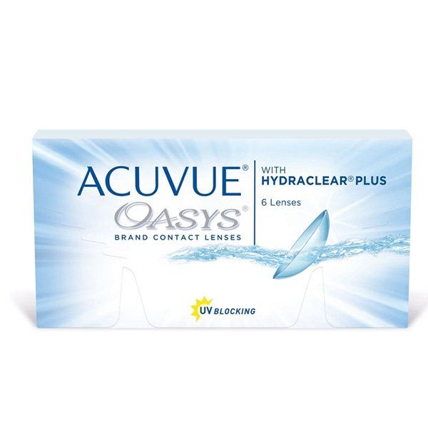 Линзы контактные Acuvue oasys (8.4/-0,50) 6шт
