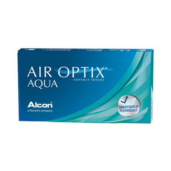 Линзы контактные Alcon/Алкон air optix aqua (8.6/-6,50) 6шт