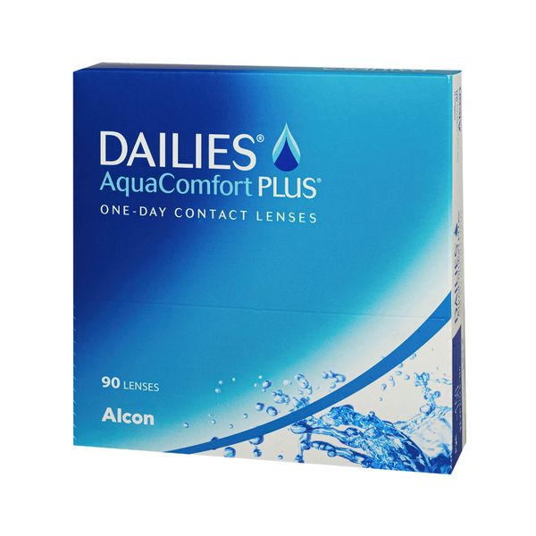 Линзы контактные Alcon/Алкон Dailies AquaComfort Plus (8.7/-1,25) 90шт