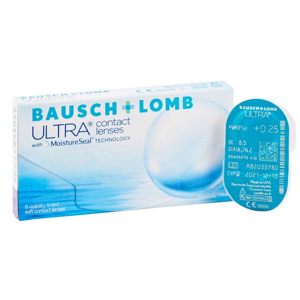 Линзы контактные Bausch+Lomb ULTRA (8.5/-3,25) 6шт