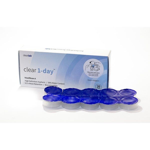 Линзы контактные ClearLab Clear 1-day (8.7/-1,50) 30шт
