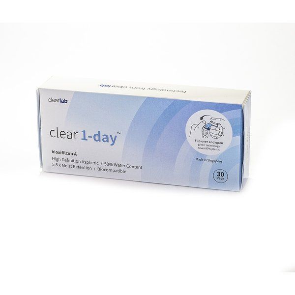 Линзы контактные ClearLab Clear 1-day (8.7/-2,00) 30шт