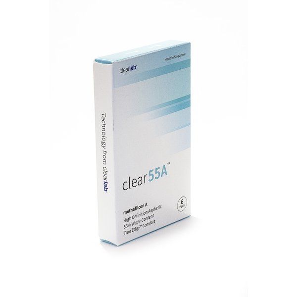 Линзы контактные ClearLab Clear 55A (8.7/-0,50) 6шт