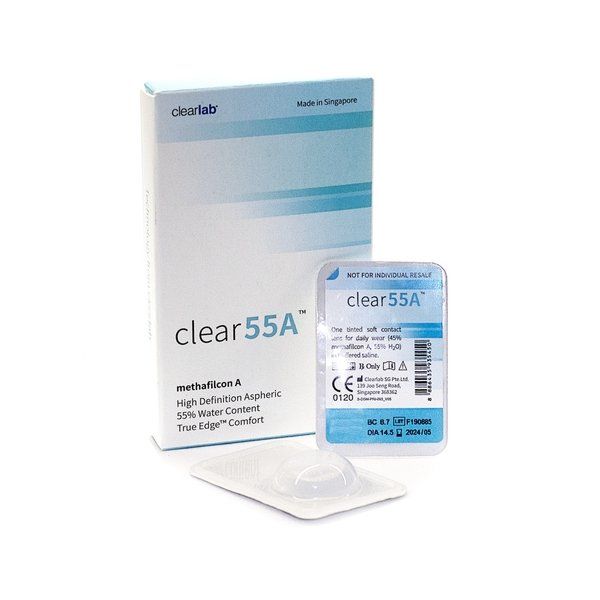 Линзы контактные ClearLab Clear 55A (8.7/-0,75) 6шт