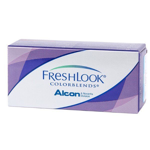 Линзы контактные цветные Alcon/Алкон freshlook colorblends (8.6/-1,00) Brown 2шт