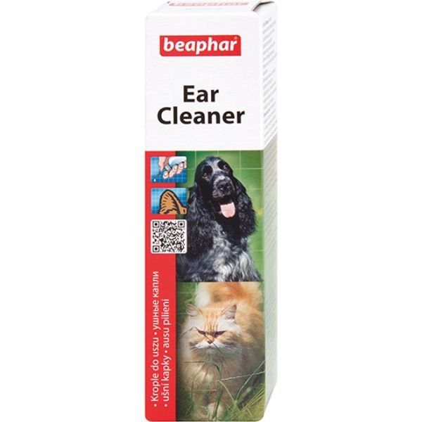 Лосьон для ушей для кошек и для собак Ear-Cleaner Beaphar/Беафар 50мл