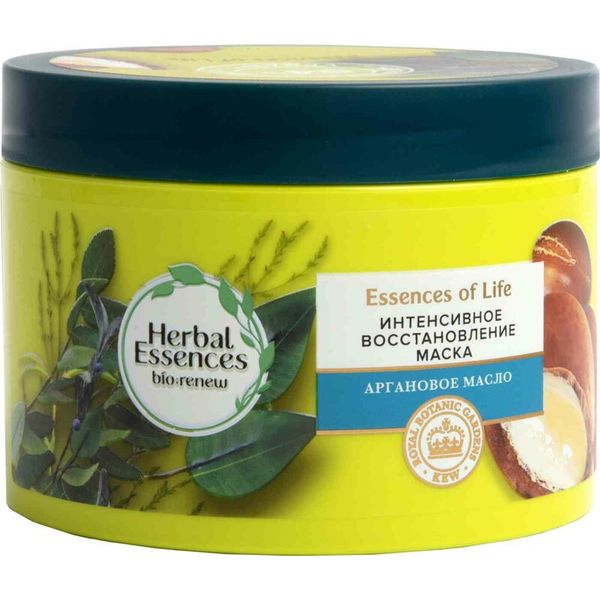 Маска для волос восстановл-е Марокканское аргановое масло Herbal Essences/Хербал Эсенсес банка 450мл