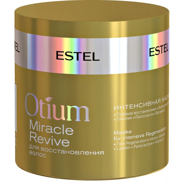 Маска для восстановления волос интенсивная Otium miracle revive Estel/Эстель 300мл