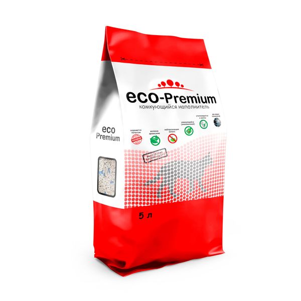Наполнитель древесный без запаха Blue ECO-Premium 1,9кг 5л