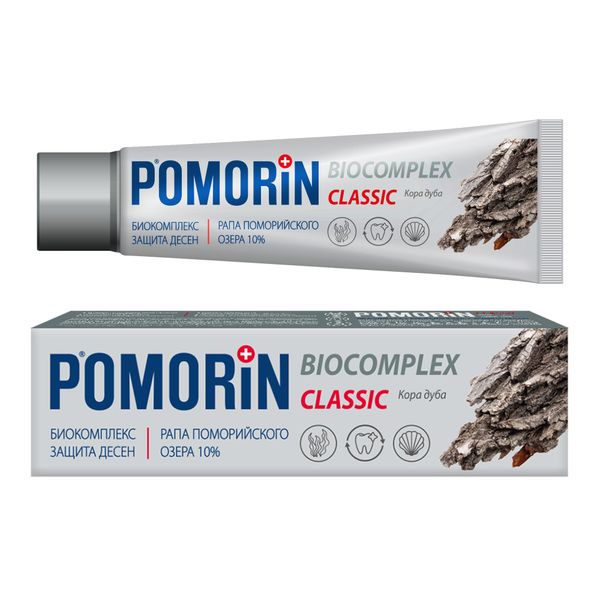 Паста зубная Биокомплекс Classic Pomorin/Поморин 100мл
