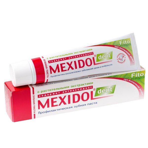 Паста зубная Fito Mexidol dent/Мексидол дент 65г