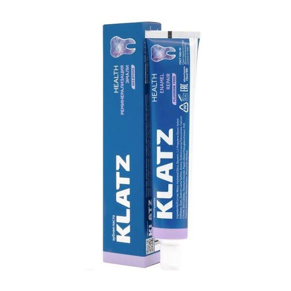 Паста зубная Health Реминерализация эмали Klatz 75мл