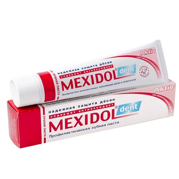 Паста зубная профилактическая Aktiv Mexidol dent/Мексидол дент 100г