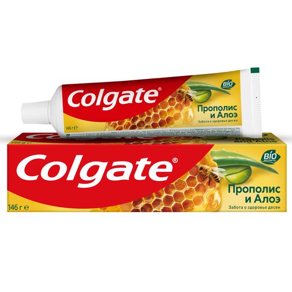 Паста зубная прополис и алоэ Colgate/Колгейт 100мл