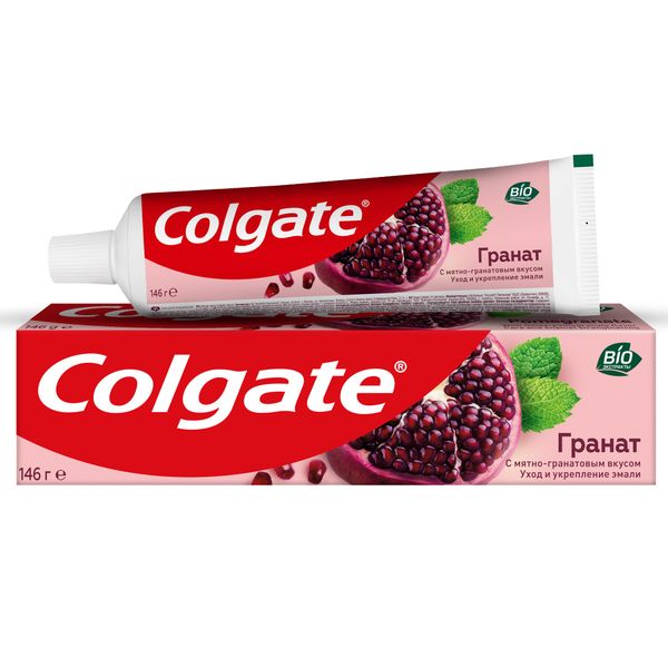 Паста зубная уход и укрепление эмали гранат Colgate/Колгейт 100мл