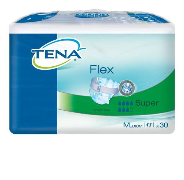 Подгузники для взрослых Flex Super Tena/Тена 30шт р.M