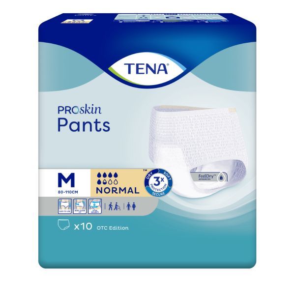 Подгузники-трусы Tena (Тена) Пантс Pants Normal р.M 10 шт.