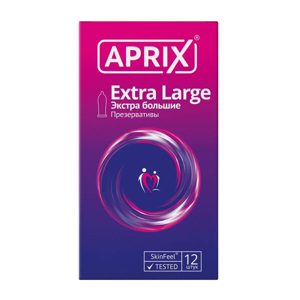 Презервативы экстра большие Extra large Aprix/Априкс 12шт