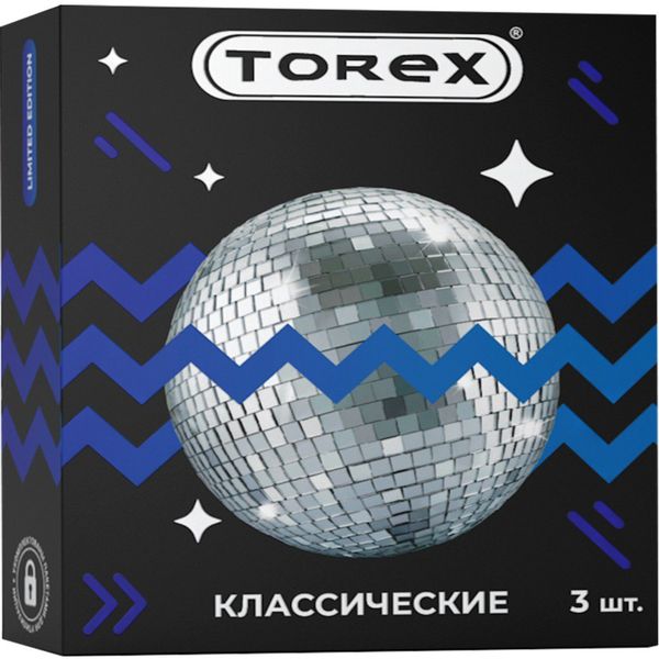 Презервативы классические Party Torex/Торекс 3шт