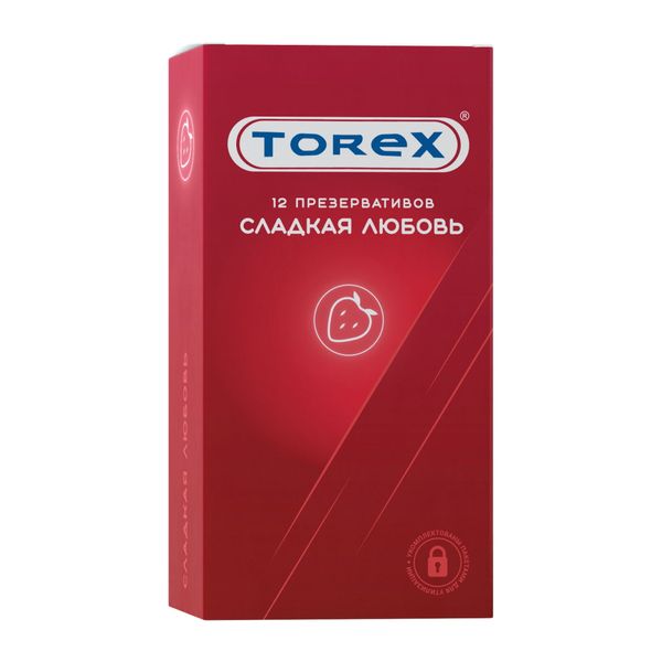 Презервативы сладкая любовь Torex/Торекс 12шт