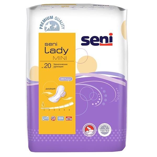 Прокладки урологические Seni (Сени) Lady Mini 200 мл 20шт