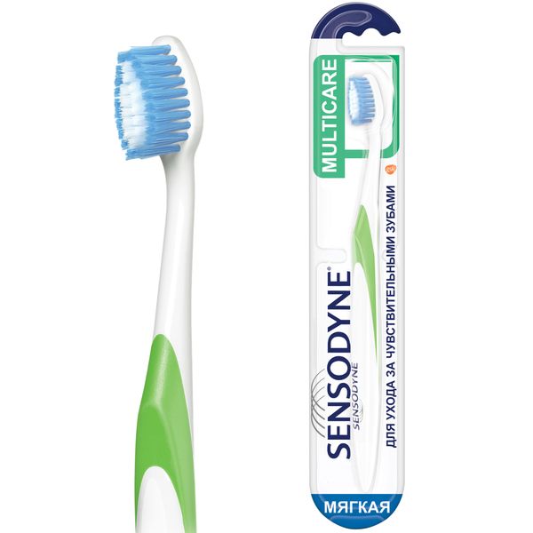 Щетка зубная мягкая комплексная защита Multicare Sensodyne/Сенсодин
