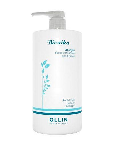Шампунь баланс от корней до кончиков Roots To Tips Balance Shampoo Ollin/Оллин BioNika 750мл