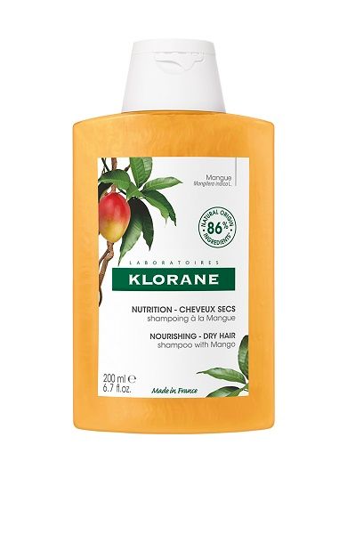 Шампунь для жирных волос себорегулирующий с экстрактом крапивы Klorane/Клоран 200мл