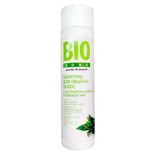 Шампунь для объема волос с экстрактом бамбука и зеленого чая BioZone/Биозон 250мл