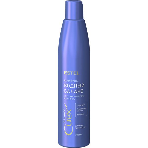 Шампунь для всех типов волос водный баланс Curex Balance Estel/Эстель 300мл