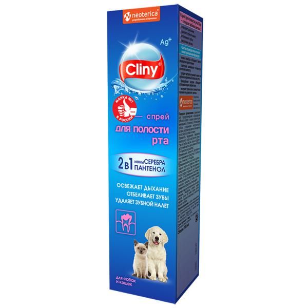 Спрей для полости рта для собак и кошек Cliny 100мл