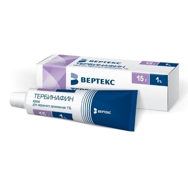 Тербинафин-МФФ крем для наружного применения 1% 15г