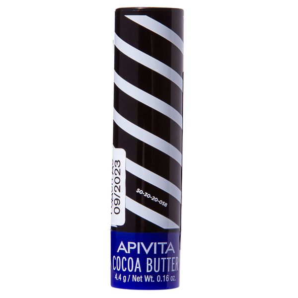 Уход для губ масло какао SPF20 Apivita/Апивита стик 4,4г